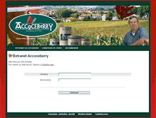 Tablet Screenshot of pro.accoceberry.fr
